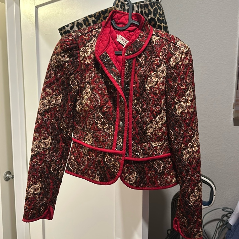 Free People Quilted Jacket